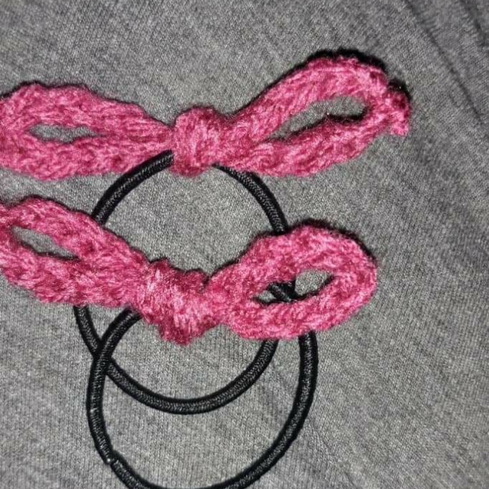 Crochet hair ties! 2 pack!